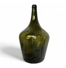 Large Green Antique Demijohn