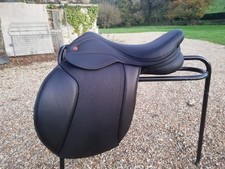 Ex Demo Saddle Company Vicenza Adult 16.5" Close Contact VSD Black Adjustable