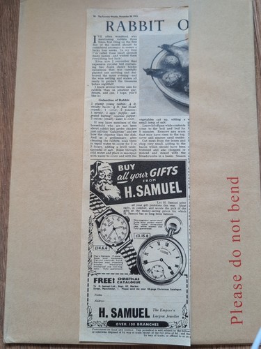 Vintage 1953 samuel - vintage,