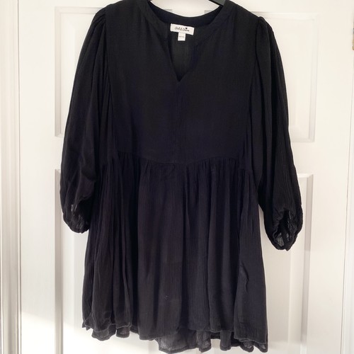 Chilli charm black top v - black,