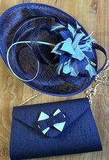 Ladies Aubergine Fascinator