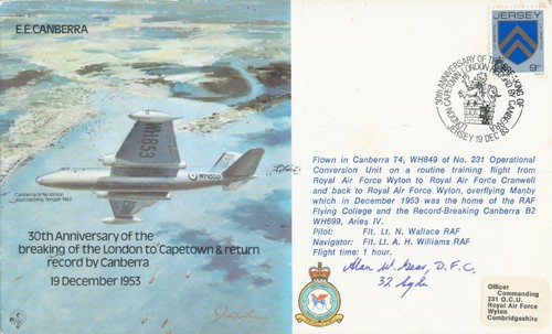 Alan gear sqn - sqn, signed