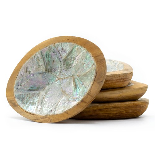 Set teak mini - of, 4