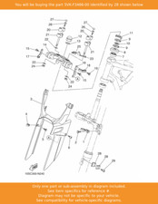 YAMAHA Clamp, 5VK-F3466-00 OEM