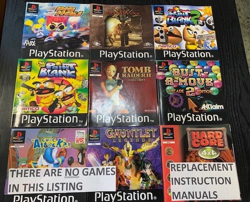 Playstation ps1 instruction - playstation,
