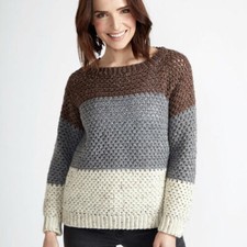 CROCHET PATTERN LADIES ARAN