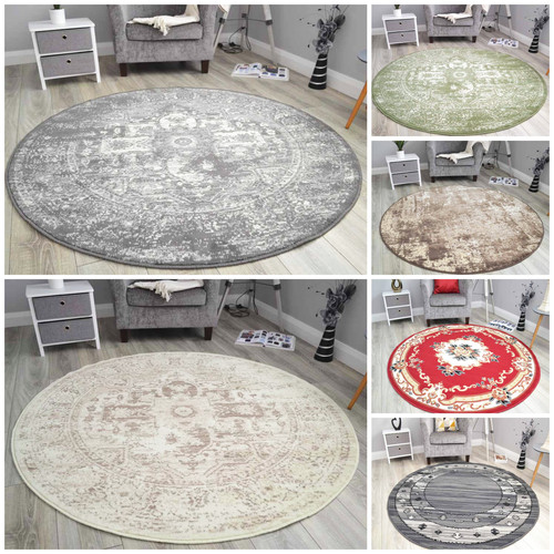 Round rugs modern floor - modern, carpet