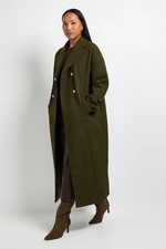 Wallis Khaki Coat Womens