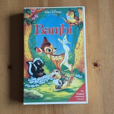 Bambi big box VHS