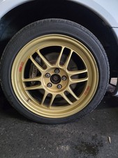 Enkei RPF1 ALLOY WHEELS AND TYRES 5X100