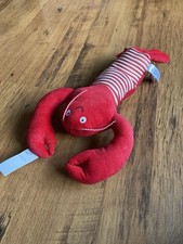 NEXT Red Lobster Heavy Weighted Fabric Door Stop Doorstop Sea Themed New