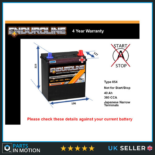 Battery fits hyundai - fits, i10
