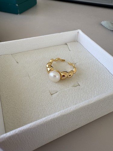 Freshwater pearl ring - freshwater,
