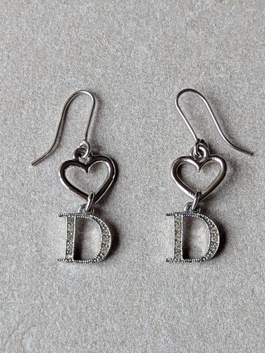 Vintage dior silver tone - ch.,