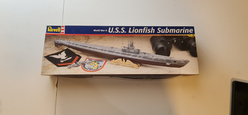 Revell 110 uss - uss, lionfish