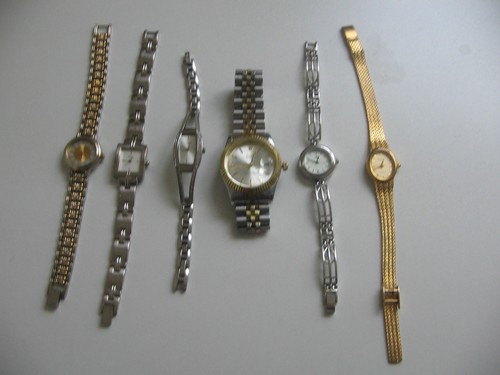 Job lot quartz watches - job, 6