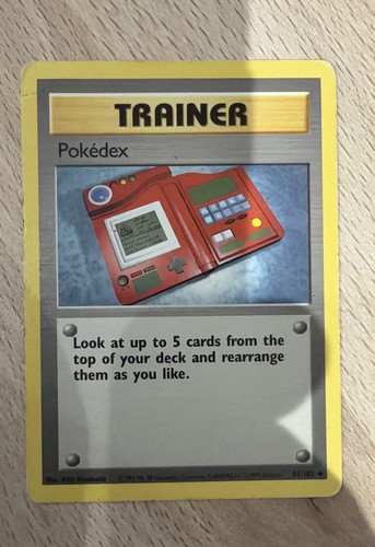 Pokedex 087 102 base set - base,
