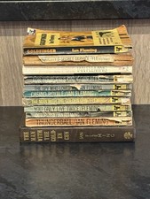 Vintage James Bond Books x 11