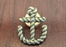 Vintage Gold-Tone Anchor Pin