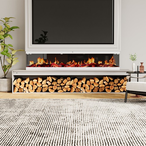 Electric fireplace panoramic - fireplace,