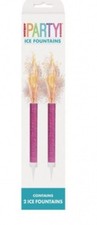 2 x Sparkler Fountain Candles