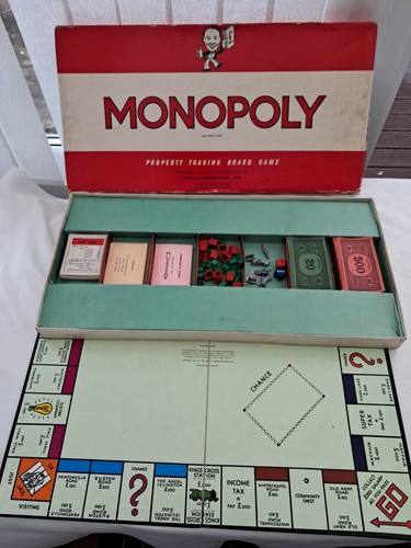 1960s waddingtons monopoly - 1960s,
