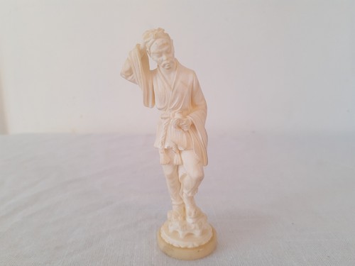 Small alabaster art - art, sculpture