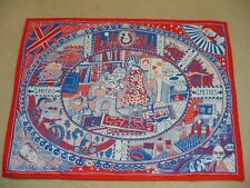 Original Grayson Perry printed Tea Towel - Depicting Britain Under Lockdown