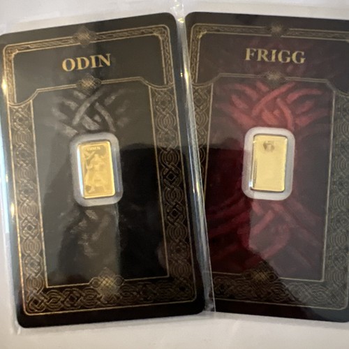 Odin and frigg - odin, gold