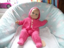 UNUSUAL 20"  LARGE VINTAGE ZAPF BABY DOLL SB SLEEP EYES WEIGHS 700G REBORN?