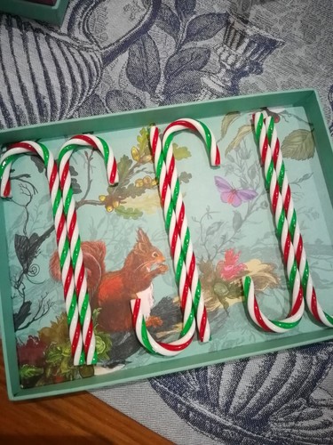 Candy canes imitations - 6,