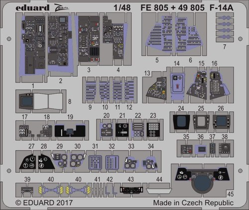 Eduard fe805 grumman - 1:48,