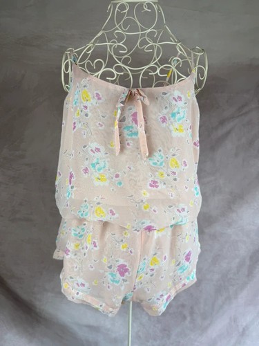 Senza floral chiffon - chiffon, teddy