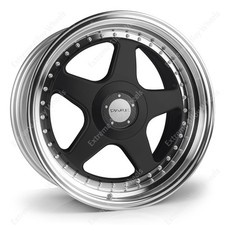 17" Black F5 Alloy Wheels Fits