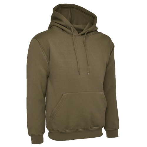 Olive green fishing - hoodie,