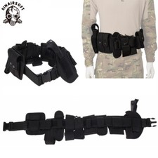 Police Security Guard Modular Enforcement Equipment Duty Belt Tactical 800 Nylon