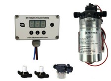 Water fed pole shurflo pump - pole,