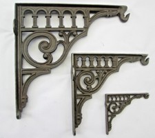 Cast Iron Vintage Old Shelf