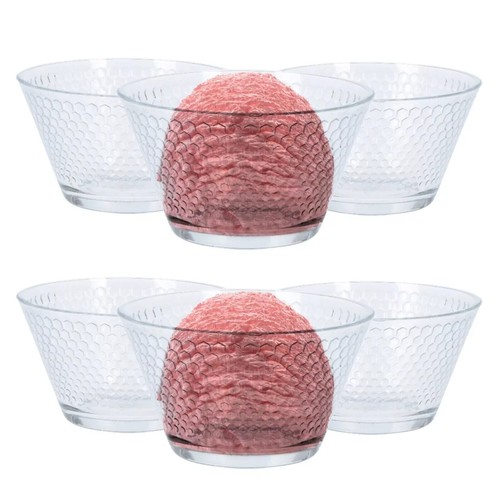Glass dessert bowls 300ml - 6,