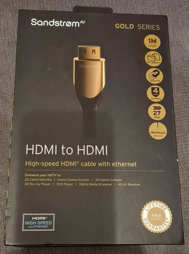 Sandstrom gold series - series, hdmi