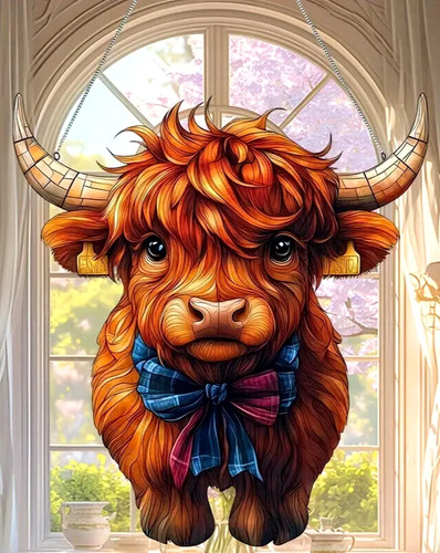 Large highland bull - ex,
