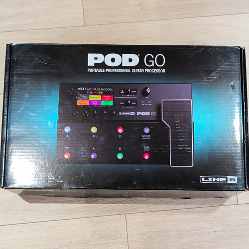 Line pod digital guitar - 6,