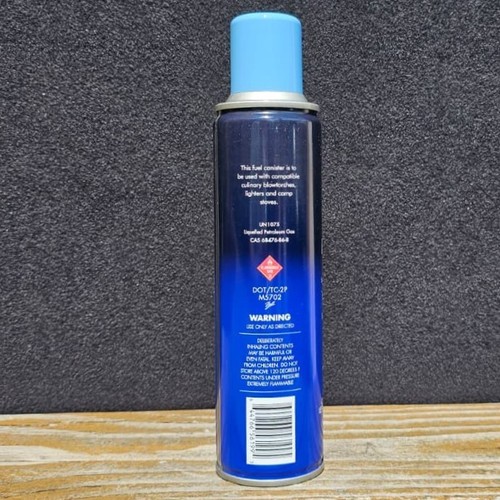 Can premium butane fuel - can,