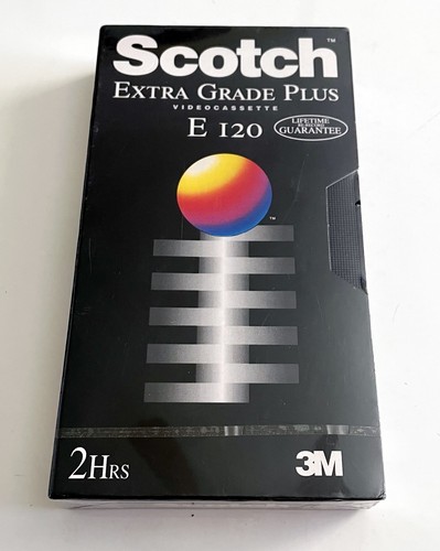 Scotch 120 vhs extra - /, e