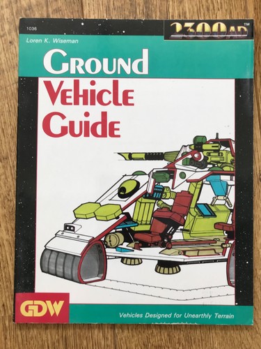 Traveller 2300ad ground - 2300ad,