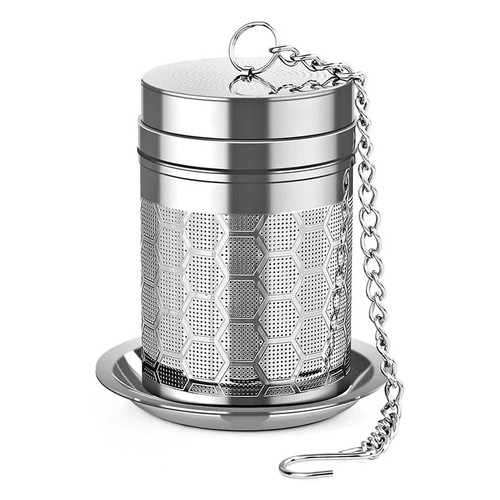 Stainless steel tea strainer - stainless,