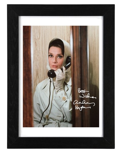 Audrey hepburn signed - hepburn,