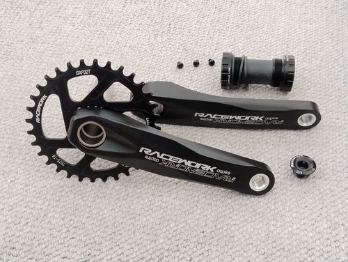 Mtb bike crankset - crankset, 170mm,