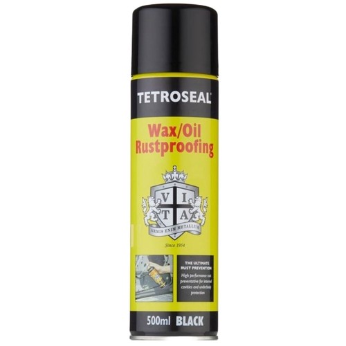 Tetroseal wax oil black - wax,