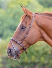 Shires Velociti Gara Leather Flash Noseband | 2 Colours | 3 Sizes